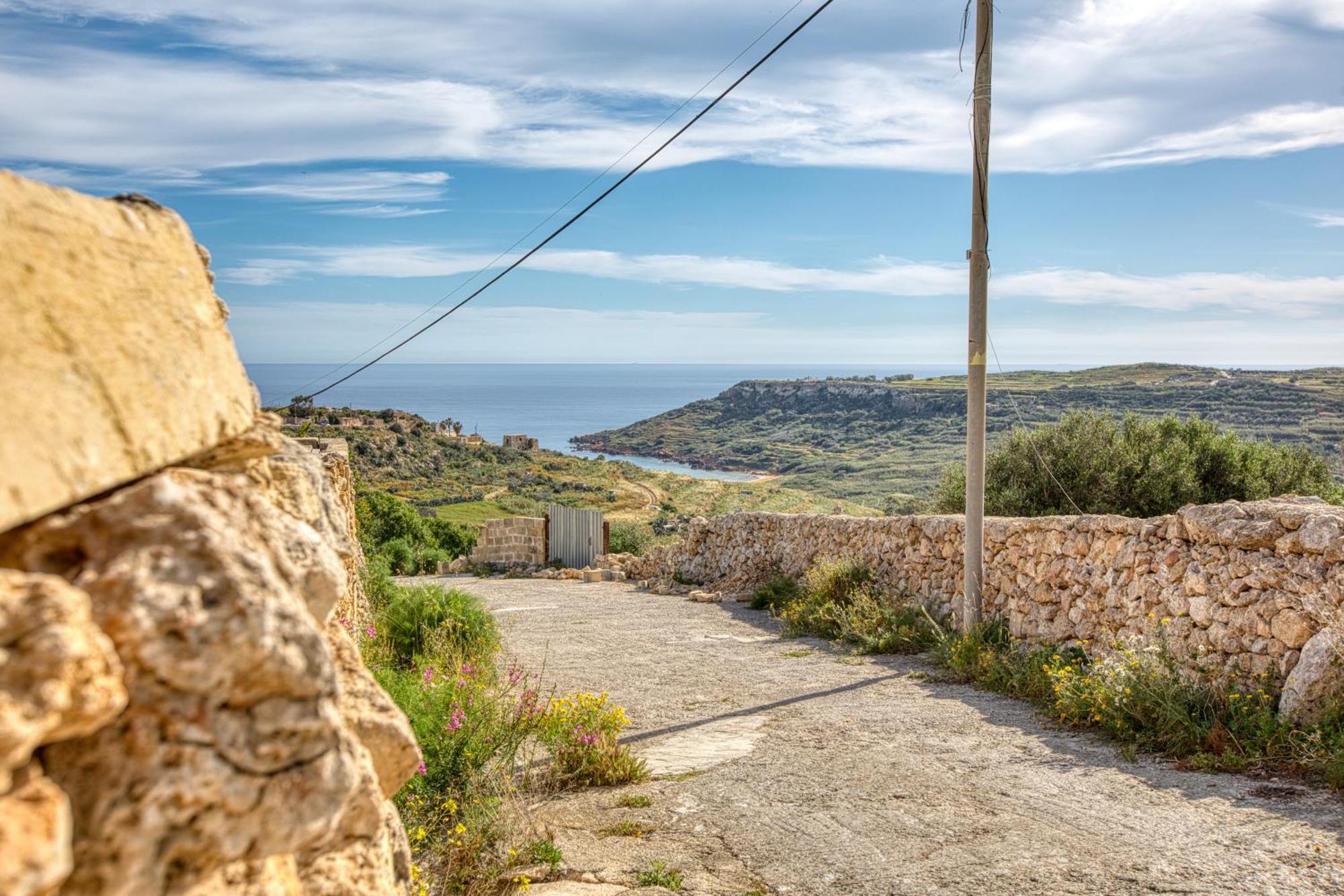 Spacious, Bright, Valley & Sea View Maisonette Xagħra Eksteriør bilde