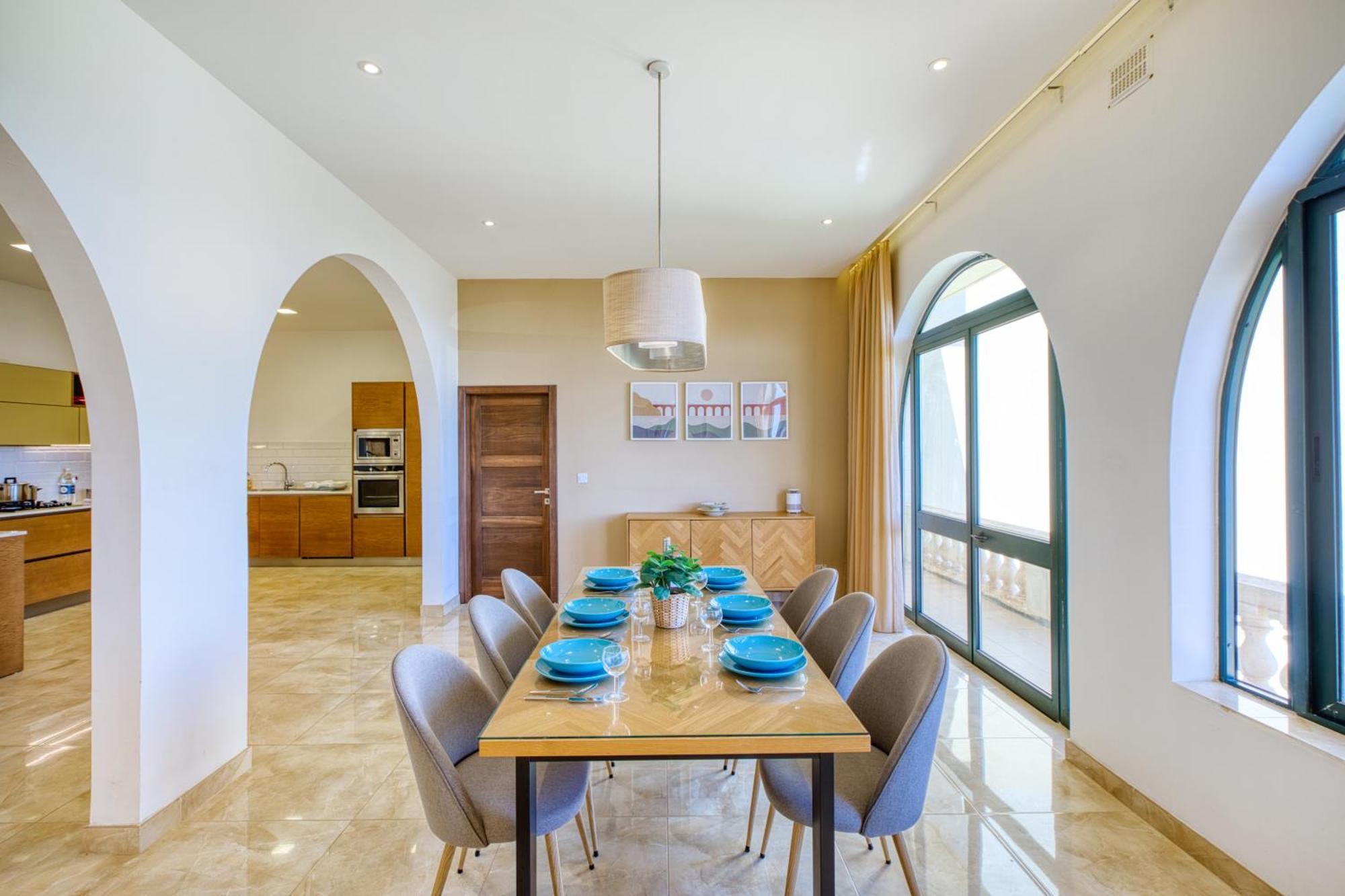 Spacious, Bright, Valley & Sea View Maisonette Xagħra Eksteriør bilde
