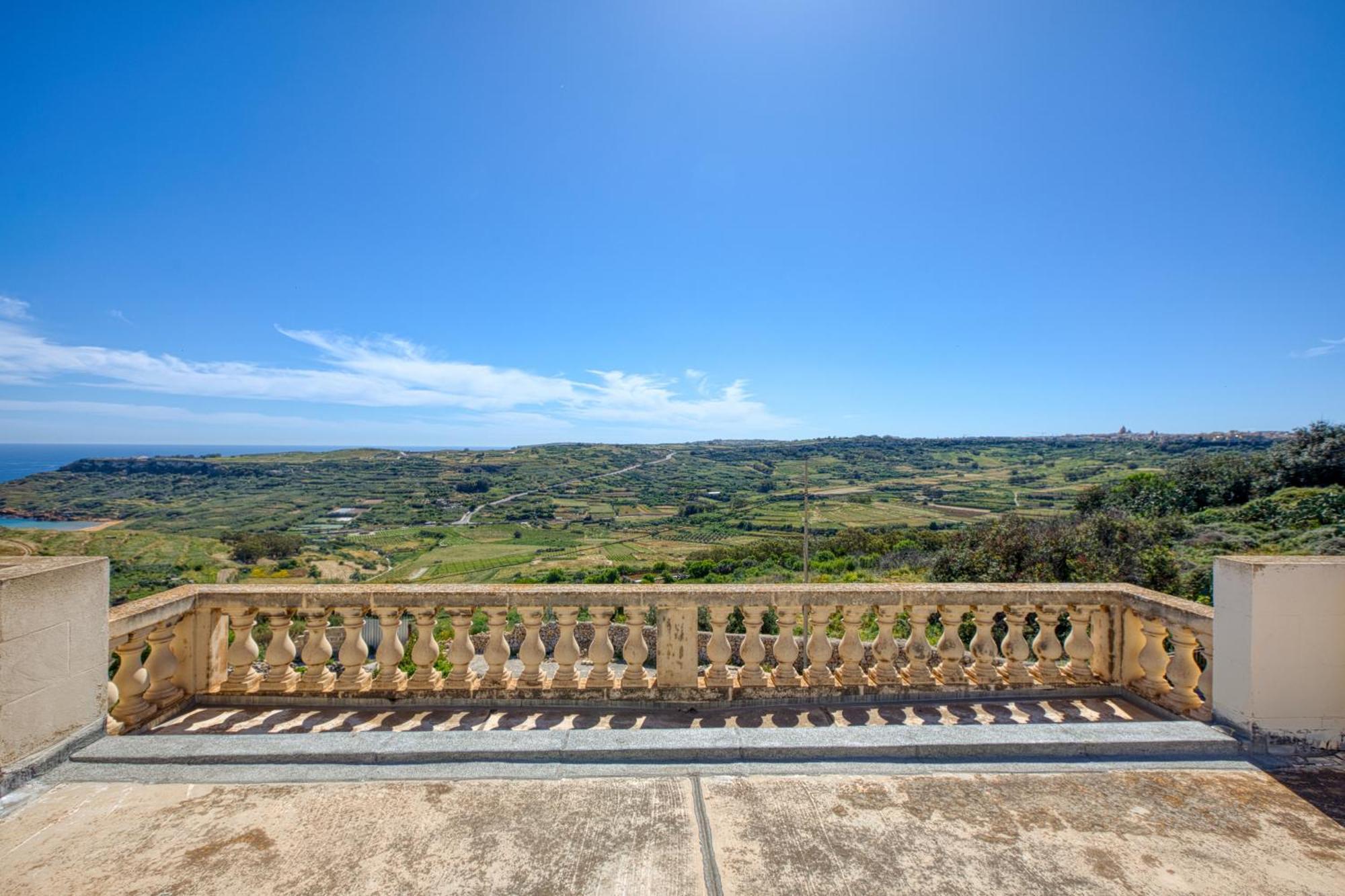 Spacious, Bright, Valley & Sea View Maisonette Xagħra Eksteriør bilde