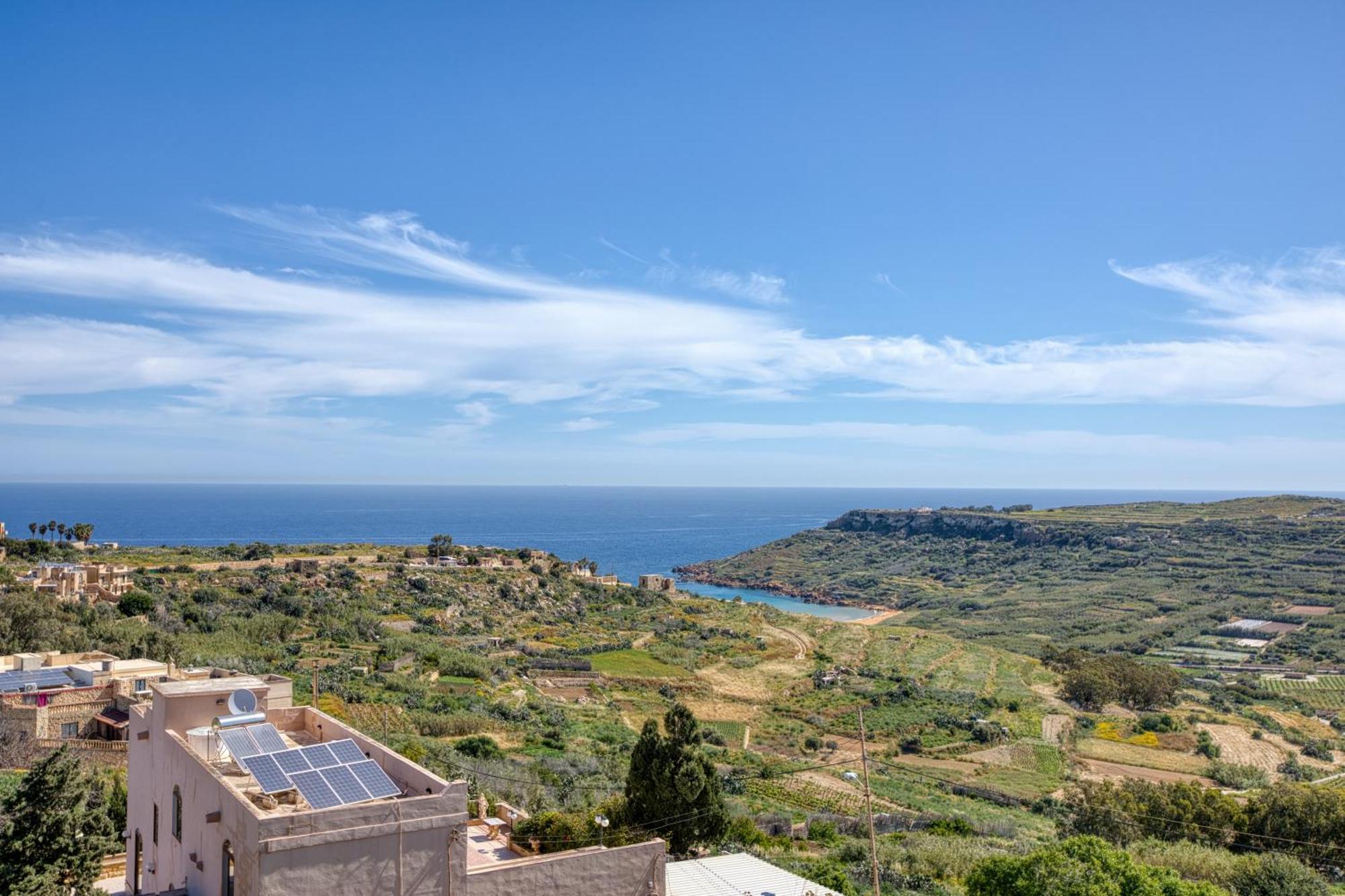 Spacious, Bright, Valley & Sea View Maisonette Xagħra Eksteriør bilde